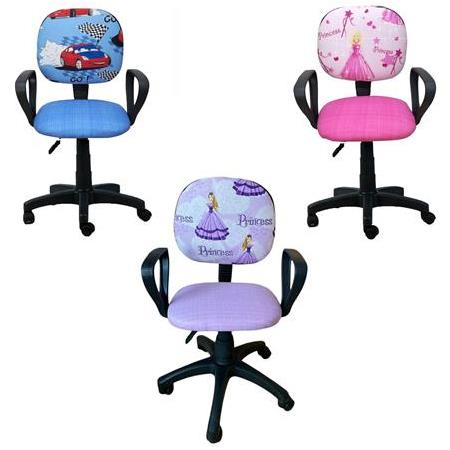 Çocuk Genç odası Bilgisayar çalışma Koltuğu Amortisörlü tekerlekli Ofis Sandalye Penses lila Renk