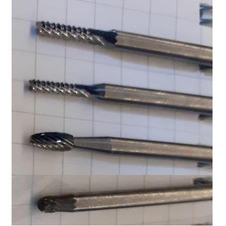 3018 CN Freze için Kesici bıçak ucu Karbür Carbide End Mill Ahşap Metal Alüminyum pleksi 3.2mm 4lü