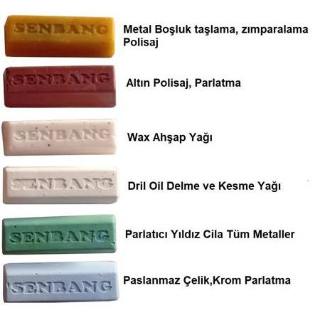 Tüm Metal ve ahşap Kullanılan don yağı Temizleme Parlatma Polisaj pastası balmumu macunu 100gr.