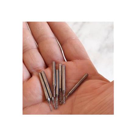 Cnc Freze Için Kesici Karbür Uç Seti Yoğun Çelik Ahşap Metal Alüminyum Pleksi Carbide Tungsten 4 Lü