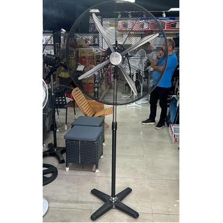 Sanayi Tipi Vantilatör Battal boy Metal Ayaklı Pervane 75cm Açık hava cafe restoran hava vantilatörü