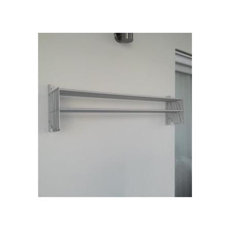 Çamaşır Balkon Kurutma Askısı Akordiyon Elbise Kurutmalık 85cm 9 Çubuk Alüminyum Duvar Montajlı
