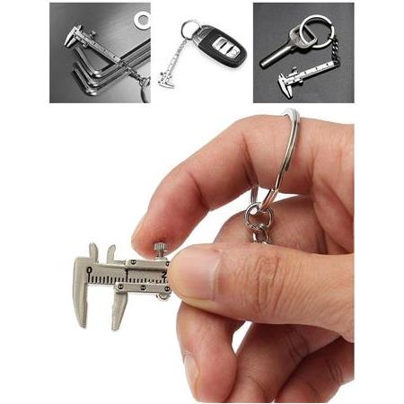 metal Anahtarlık Kumpas metal 40mm mini kumpas anahtarlık kalınlık ölçer Kompratör