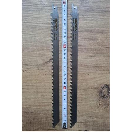 Tilki Kuyruğu Testeresi Kemik Ahşap Buz Odun Kesme Ucu Paslanmaz Çelik 300mm (30cm)